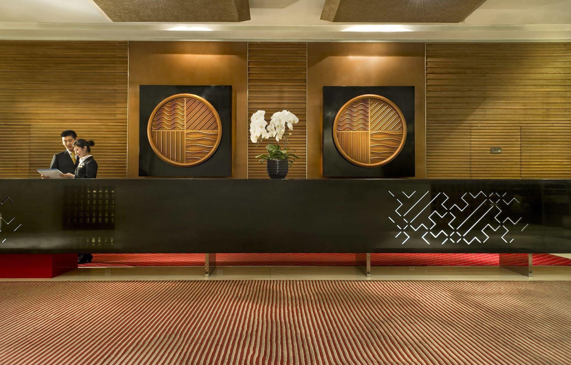 Hotel Nikko טיאנג'ין מראה חיצוני תמונה The lobby of the hotel